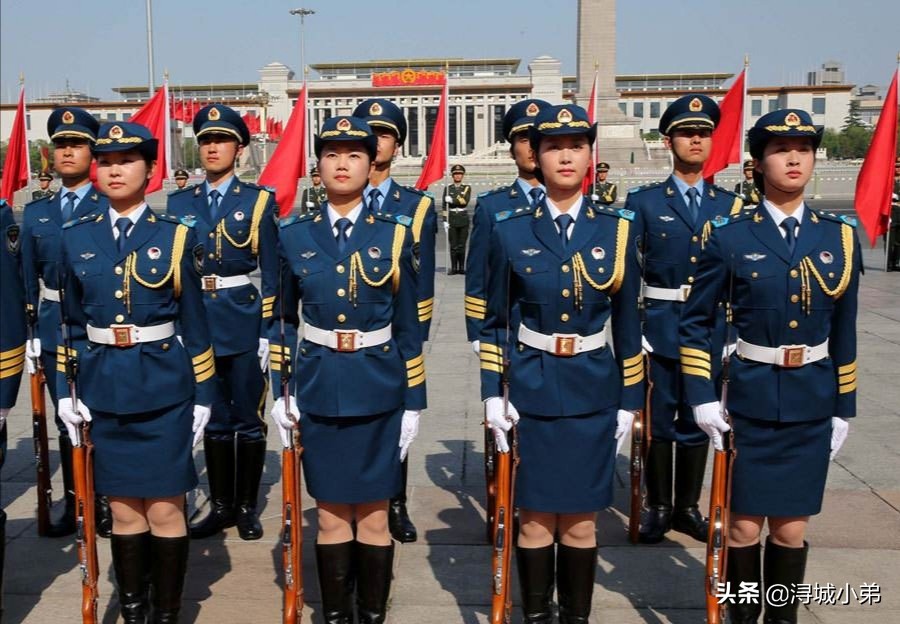 各时期中国仪仗兵