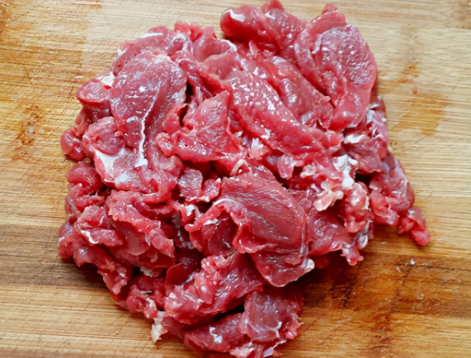 图片[2]-小炒牛肉的做法步骤图 不老不柴不粘锅-起舞食谱网