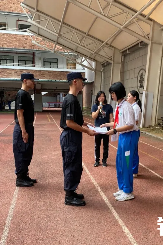 锐警少年警训：勇往直前，开启广州培道实验学校新篇章