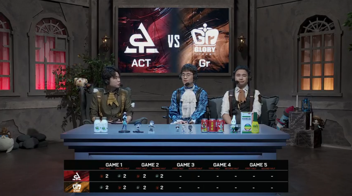 第五人格2021IVL夏季赛总决赛 ACT vs Gr 第二局