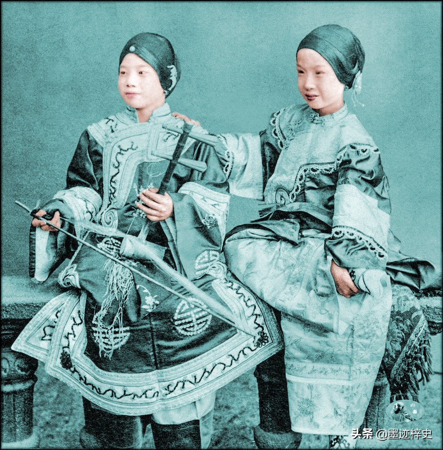 北京,中国【1901】华人社区女主角演员,西贡,法国殖民地时代,1900年