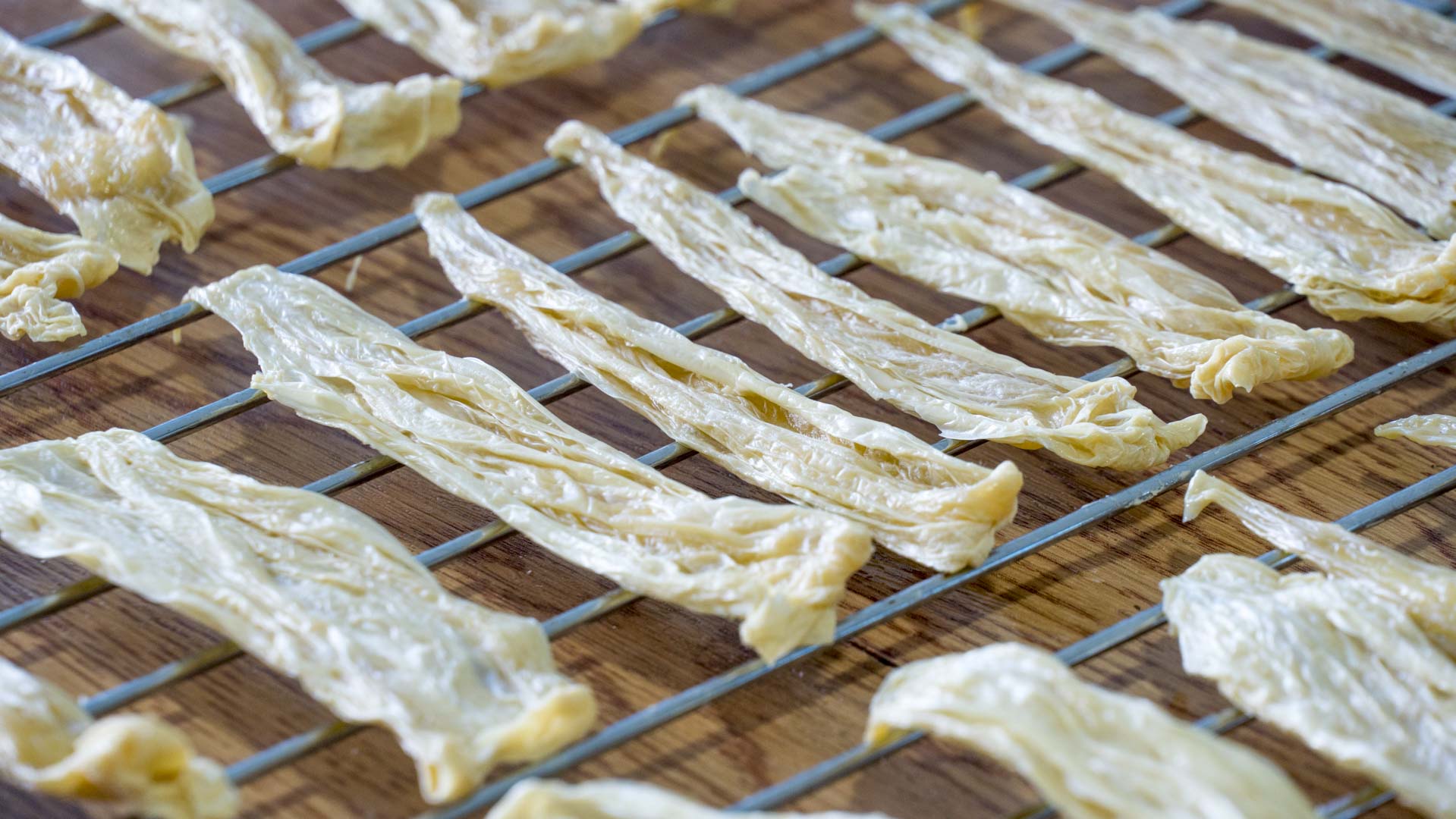 農村姑娘教你自製腐竹，配方和做法無保留分享，做法簡單一看就會