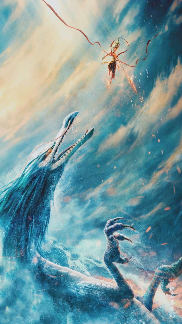 电影《哪吒之魔童降世》1080p壁纸最全合集,ipad手机壁纸头像