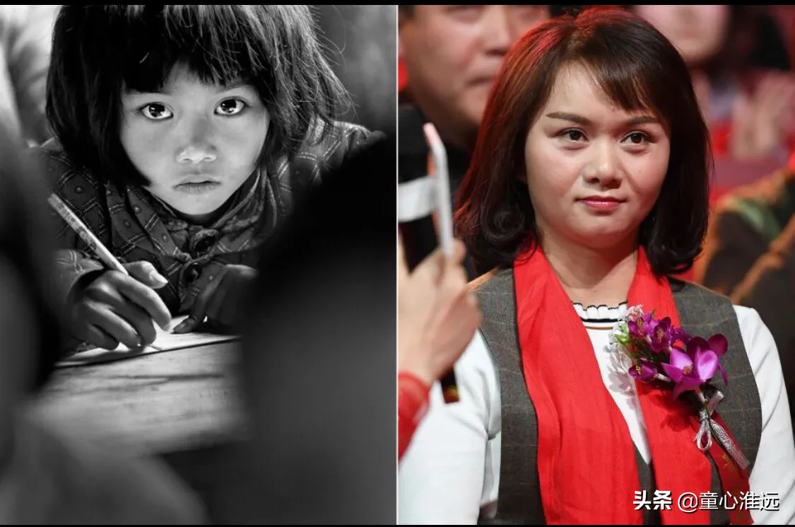 小女孩苏明娟因一双大眼睛，被全国人记住，她