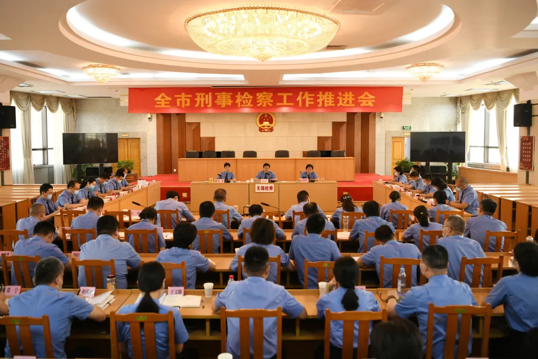 定锚发力 攻坚克难 推动刑事检察工作高质量发展——全市刑事检察工作推进会召开