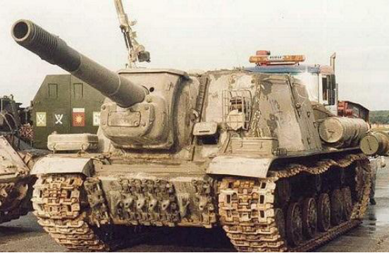 苏联红军钢铁洪流中的中坚力量，“动物杀手”SU-152自行火炮