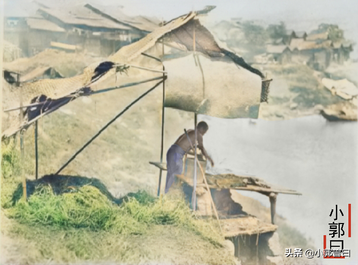 1926年镜头下的山城重庆：并流的江水与古老的城墙绘成山水图