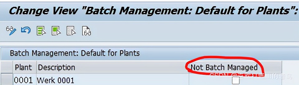 SAP MM 工厂级别的批次管理？