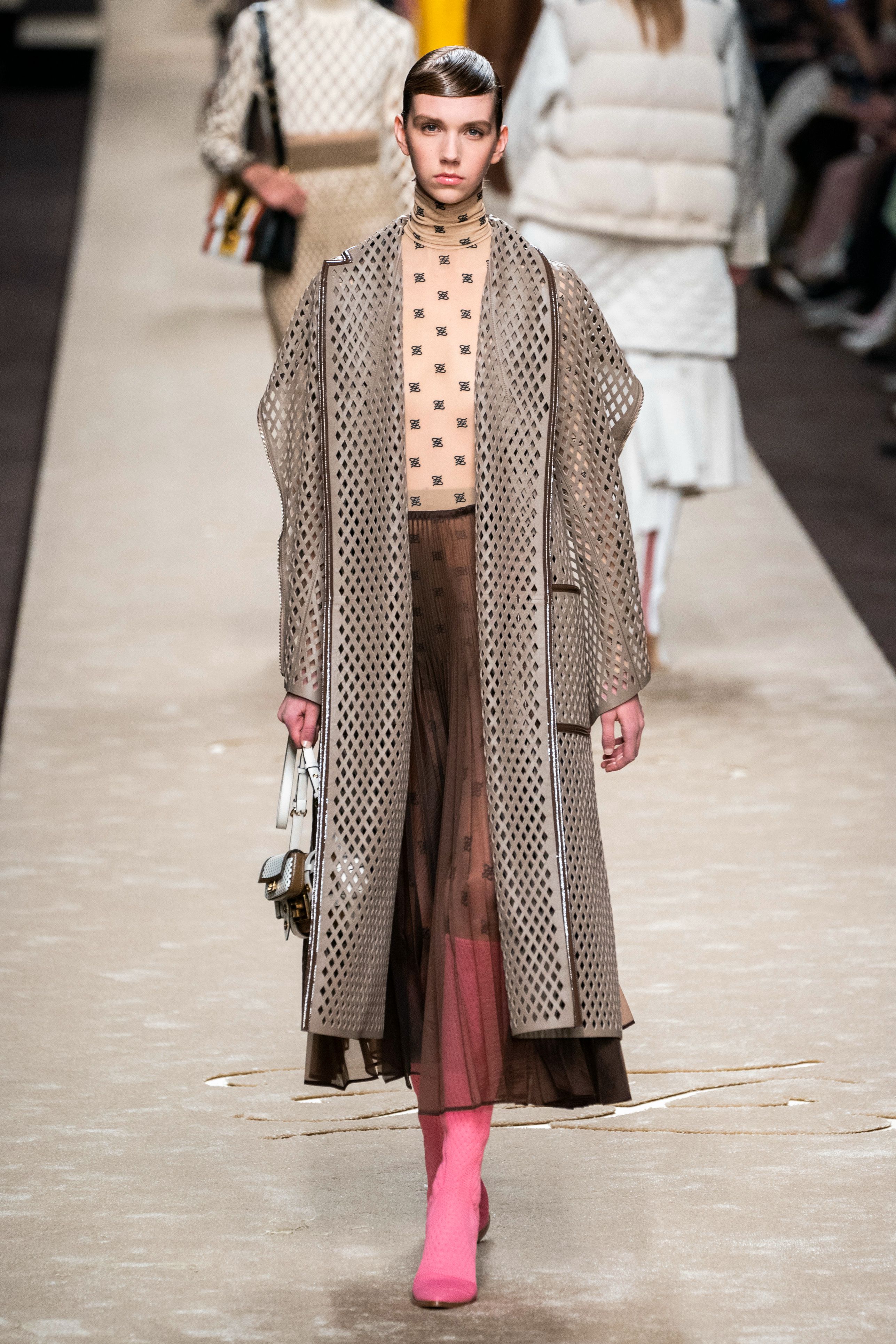 米兰时装周│Fendi 2019秋冬-老佛爷为fendi设计的最后一场秀