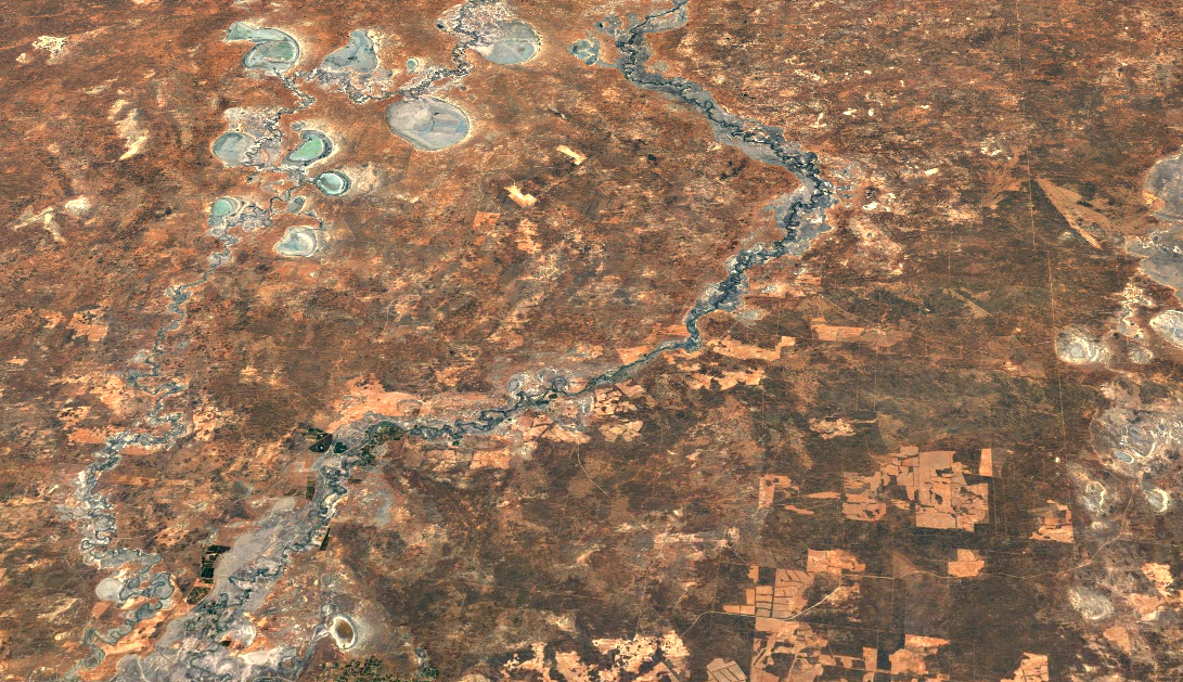 獨占一片大陸，澳大利亞卻沒有一條大河，一個大湖