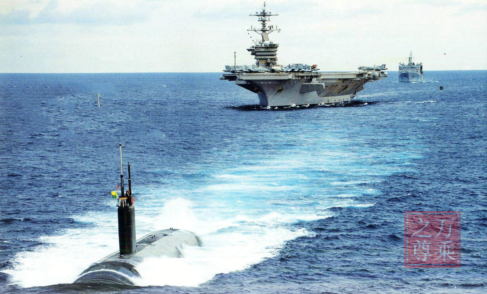 坐斷南海 計算中國南海5個島嶼阻擋美國海軍兩艘航母的能力 琦琦看新聞