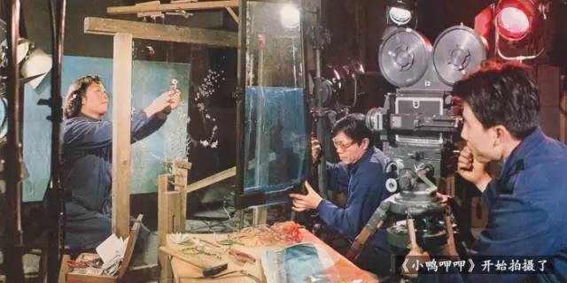 80年代上海美影厂一组工作照，回味当年的经典动画片