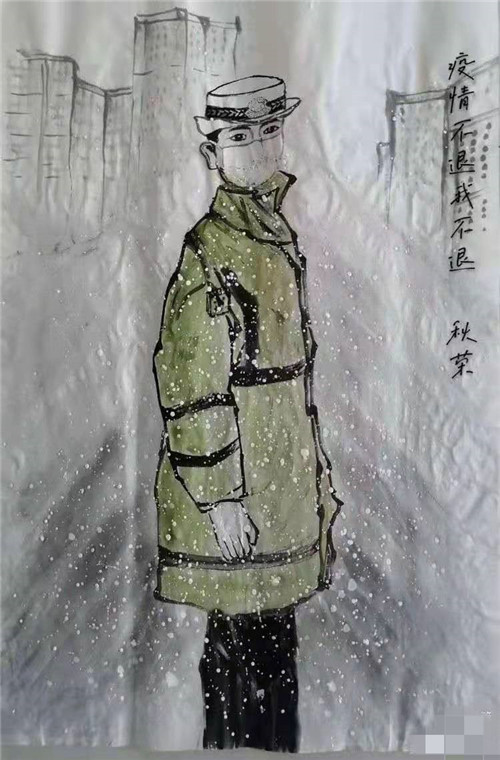 河北唐山古冶区风雅书画院开展以“艺”抗“疫”线上书画展活动