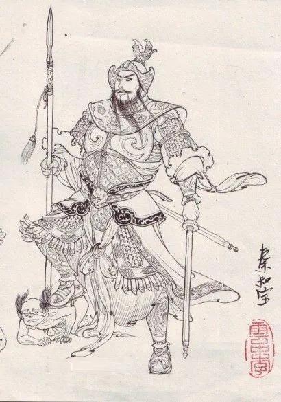 隋唐名将之左门神秦叔宝