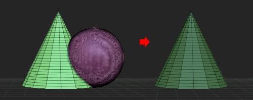 ZBrush中如何合并不同组模型，这两种技巧经常用（2）