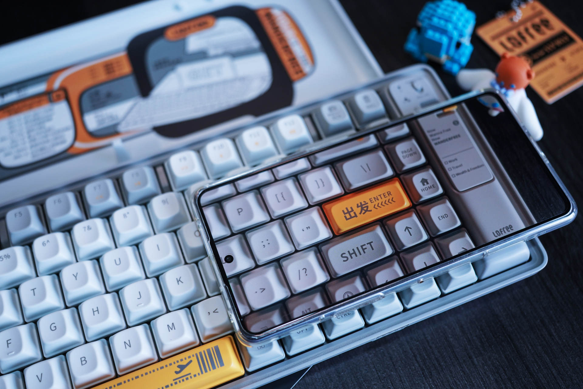 键盘中难得的“有效设计”：Lofree洛斐小浪蓝牙机械键盘体验