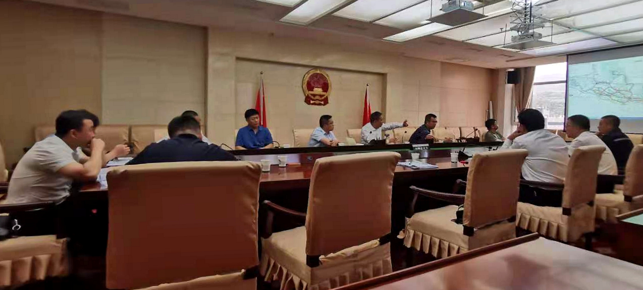 西固区政府主要领导会见兰州市轨道交通有限公司董事长冯世川一行