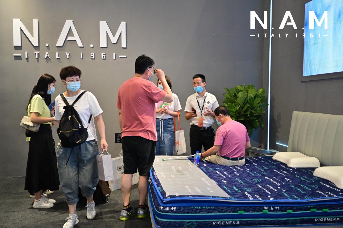 意大利N.A.M首秀圆满落地，刷新“科技寝具”消费认知
