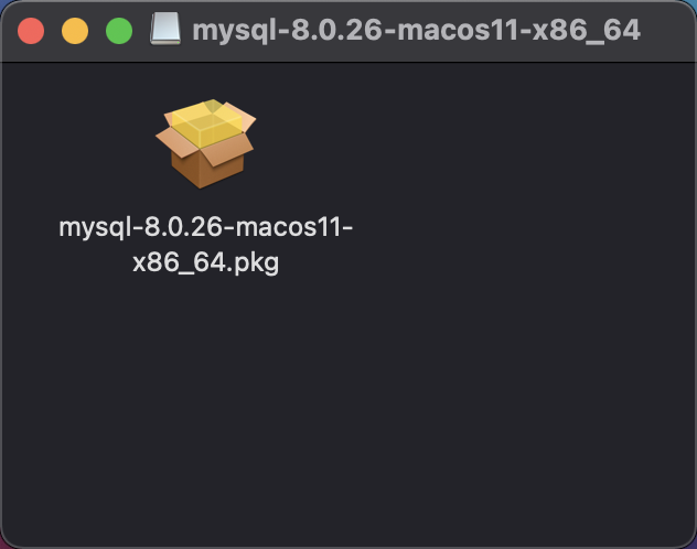 Mac big sur 安装并使用MySql8