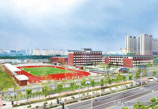 宿州市第一小学再添新校区!通济北校区建成(图1)