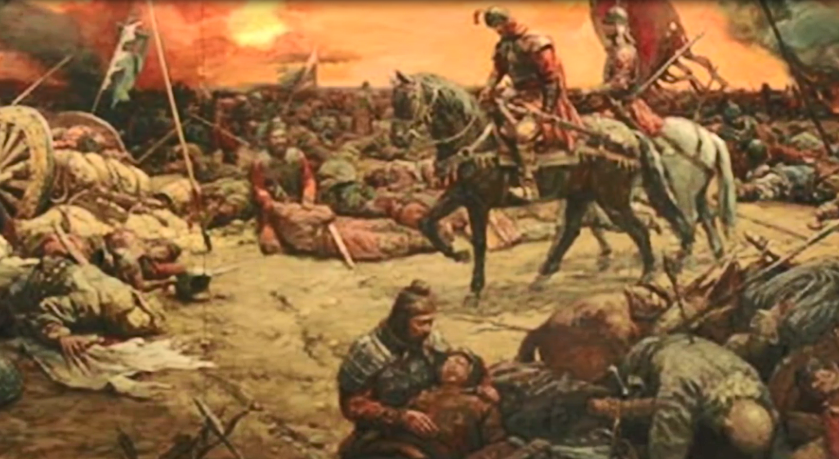 現實中的九層妖塔，血渭一號大墓