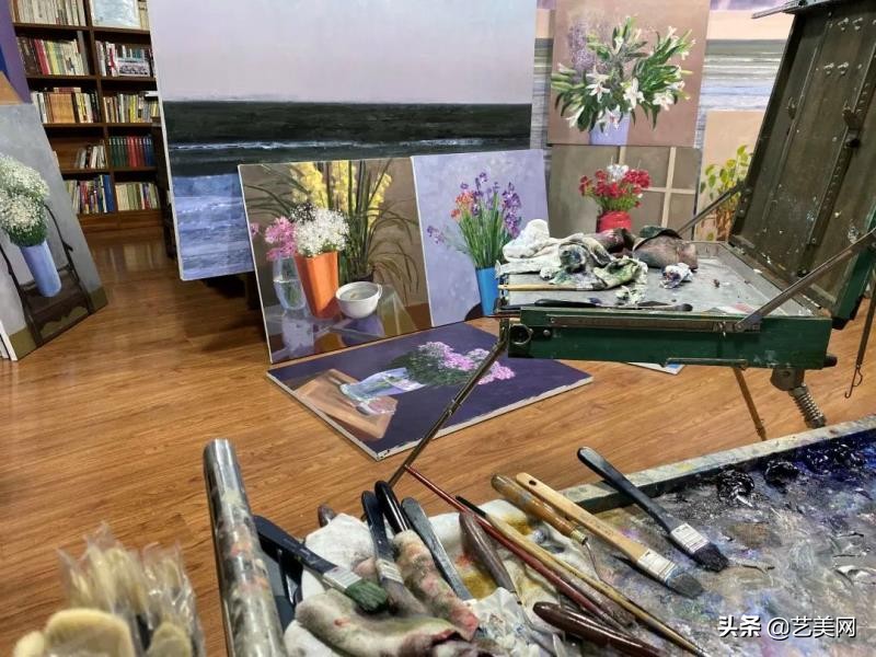 绽放——著名画家王力克笔下的生命之花