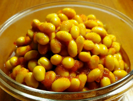 图片[6]-黄豆新吃法 番茄焖黄豆的做法 简单-起舞食谱网