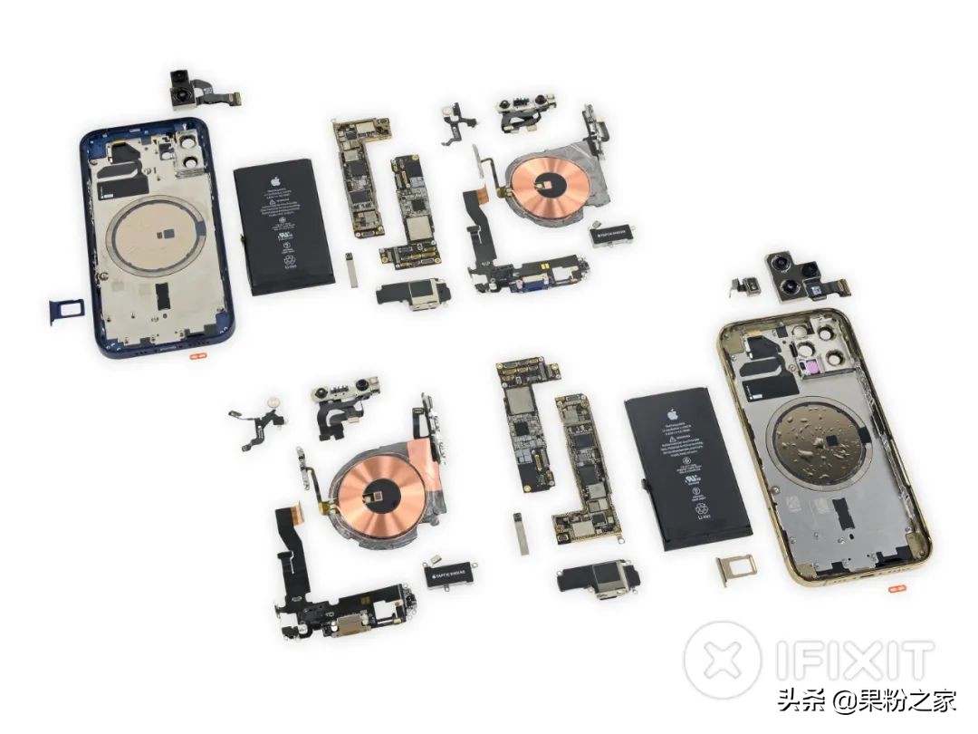 iPhone 12/12 Pro超详细拆解：唯三不同