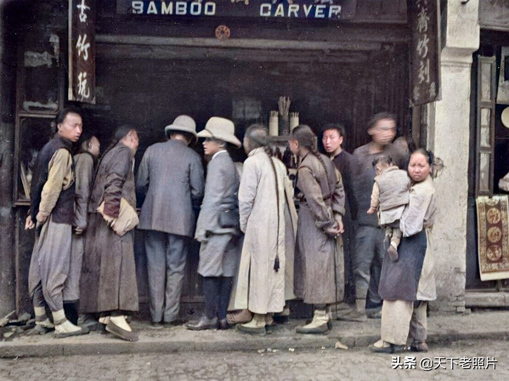 1908年上海老照片 清末时期的上海生活实录