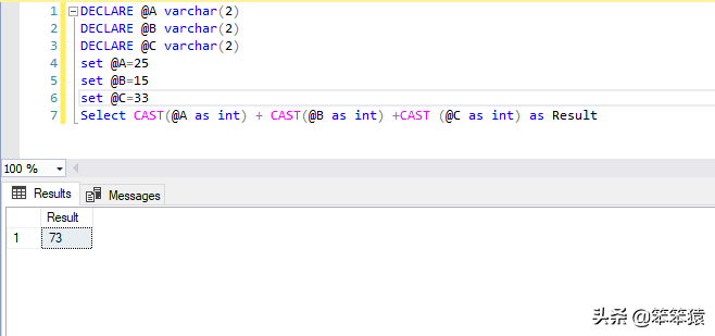 聊一聊SQL Server中的Cast()和Convert()函数的区别