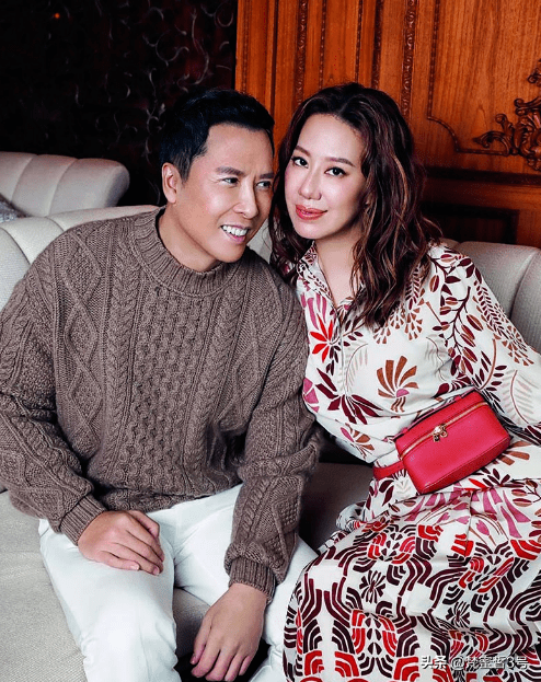 甄子丹女儿曝光近照，16岁腿长1米1太吸睛，外公身家百亿富豪