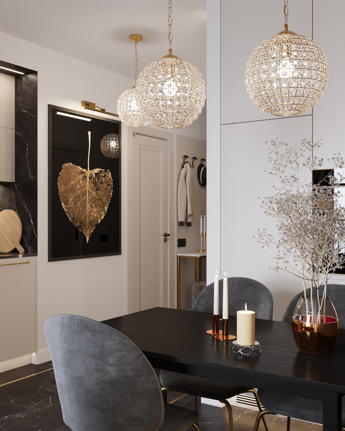 轻奢丨这才是向往的LOFT，看设计师如何装扮43m²轻奢公寓
