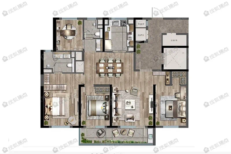 进展神速！实拍秦淮河边中冶豪宅，洋房露真容