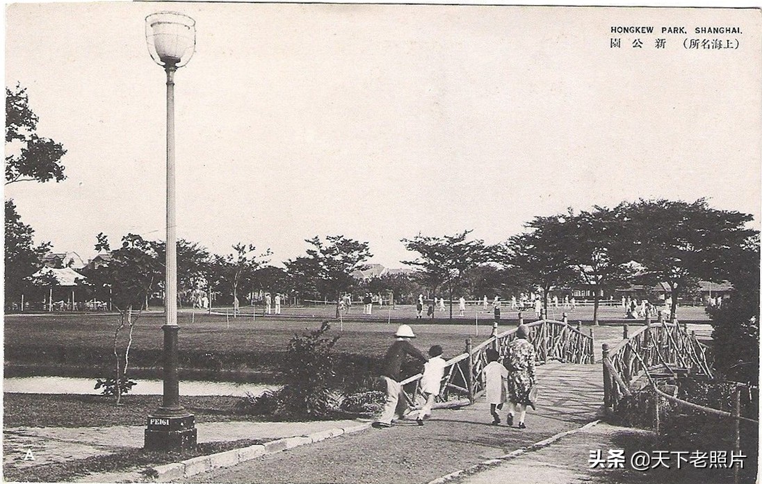 清末上海老照片 百年前的上海街景及虹口公园