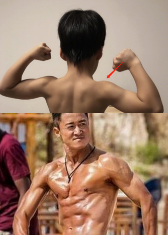 吴京7岁儿子近照曝光，舞蹈动作滑稽有趣，网友：不愧是战狼儿子