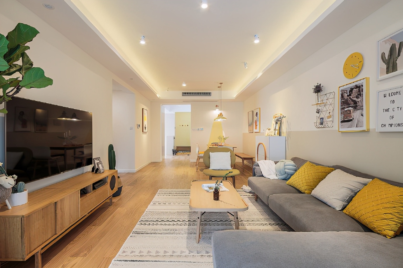 简约北欧风装修配色温暖舒服