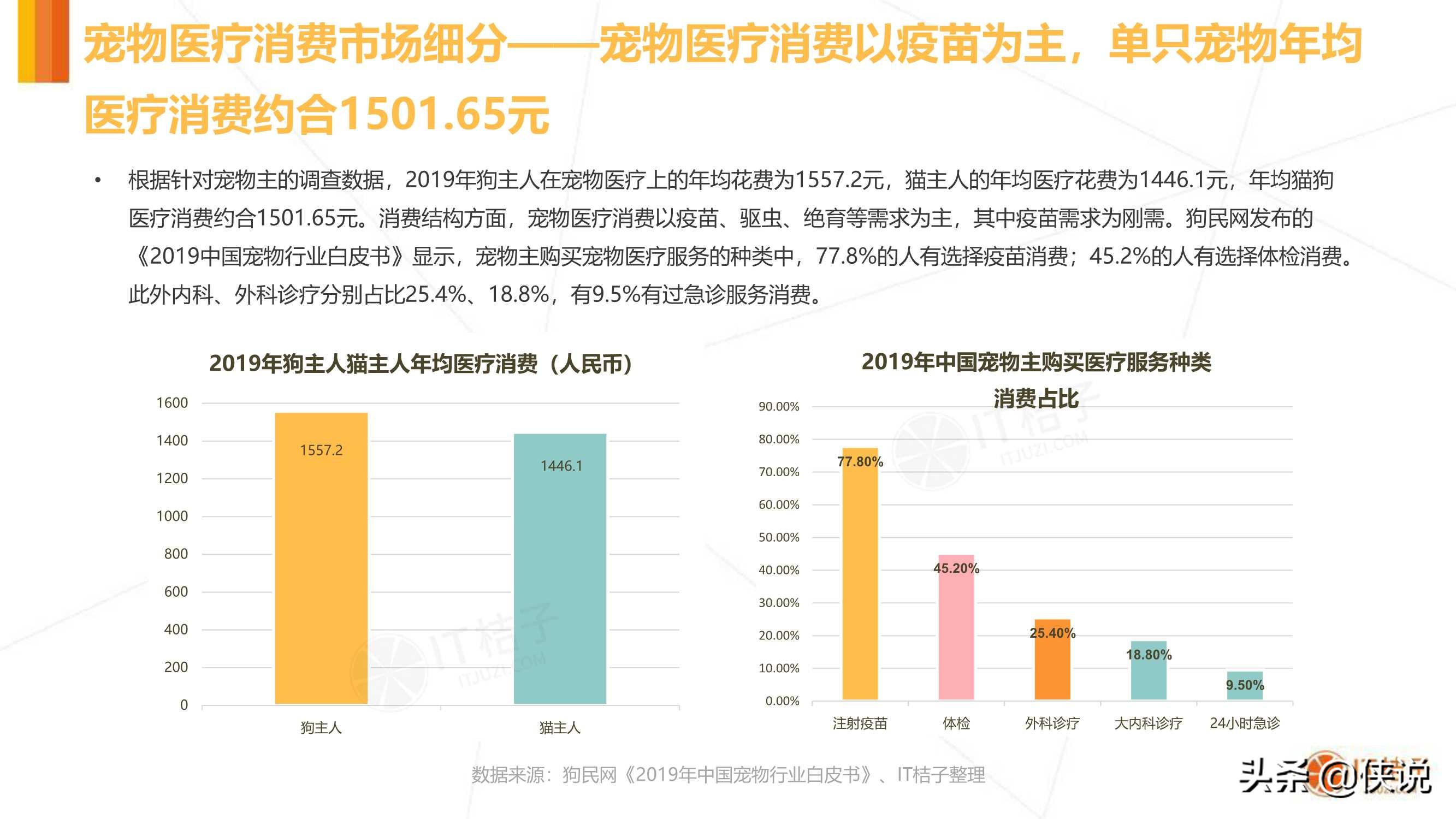 IT桔子：2020年中国宠物消费市场分析报告