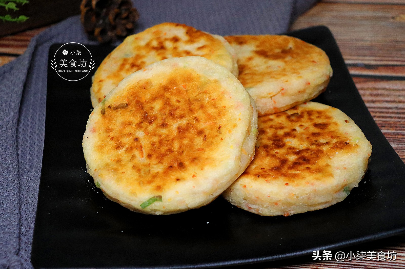 图片[1]-冬天早餐这样做 不用早起 筷子搅一搅 10分钟出锅 比油条好吃-起舞食谱网