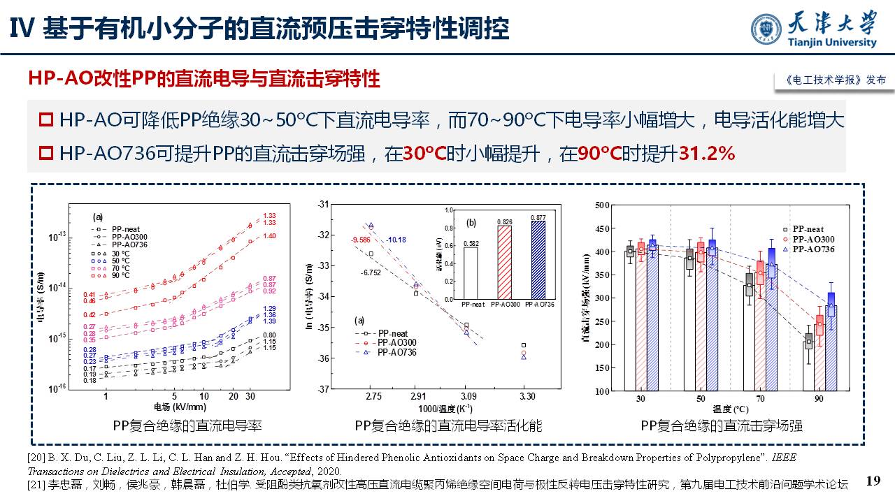 天津大学李忠磊副教授：高压直流电缆绝缘直流预压击穿特性及调控