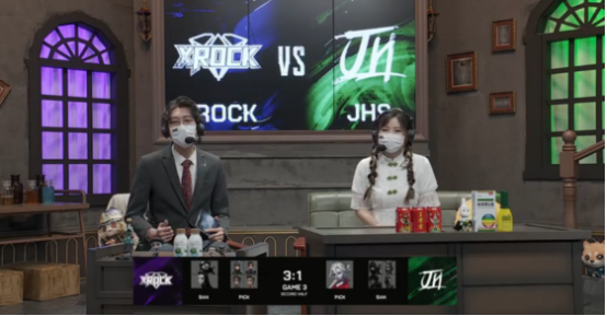 第五人格2021IVL夏季赛常规赛XROCK vs JHS 第三局