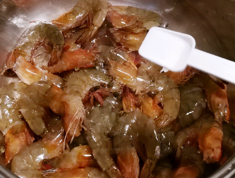 图片[4]-煮大虾的做法步骤图 虾肉鲜味足嫩滑不老-起舞食谱网