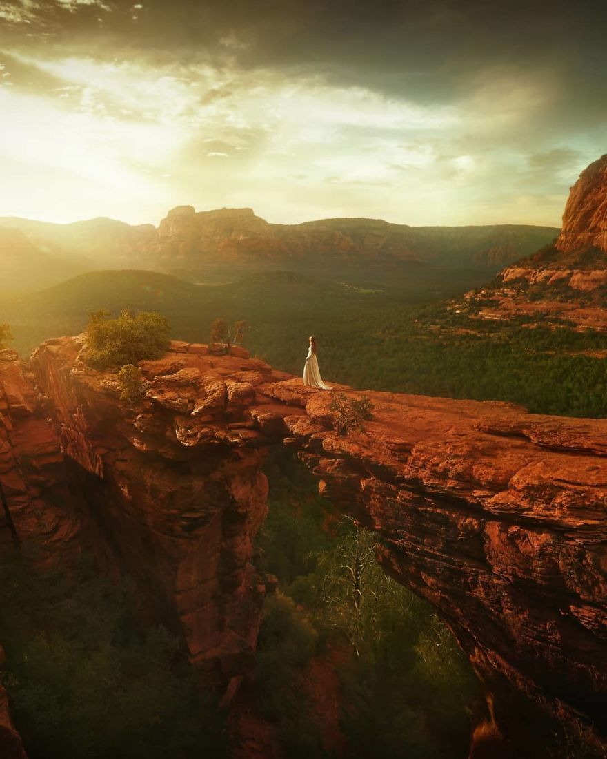 Annulus of 36 pieces of husband and wife swims world trip is illuminated, beauty of every Zhang Dou becomes fairy tale world, 