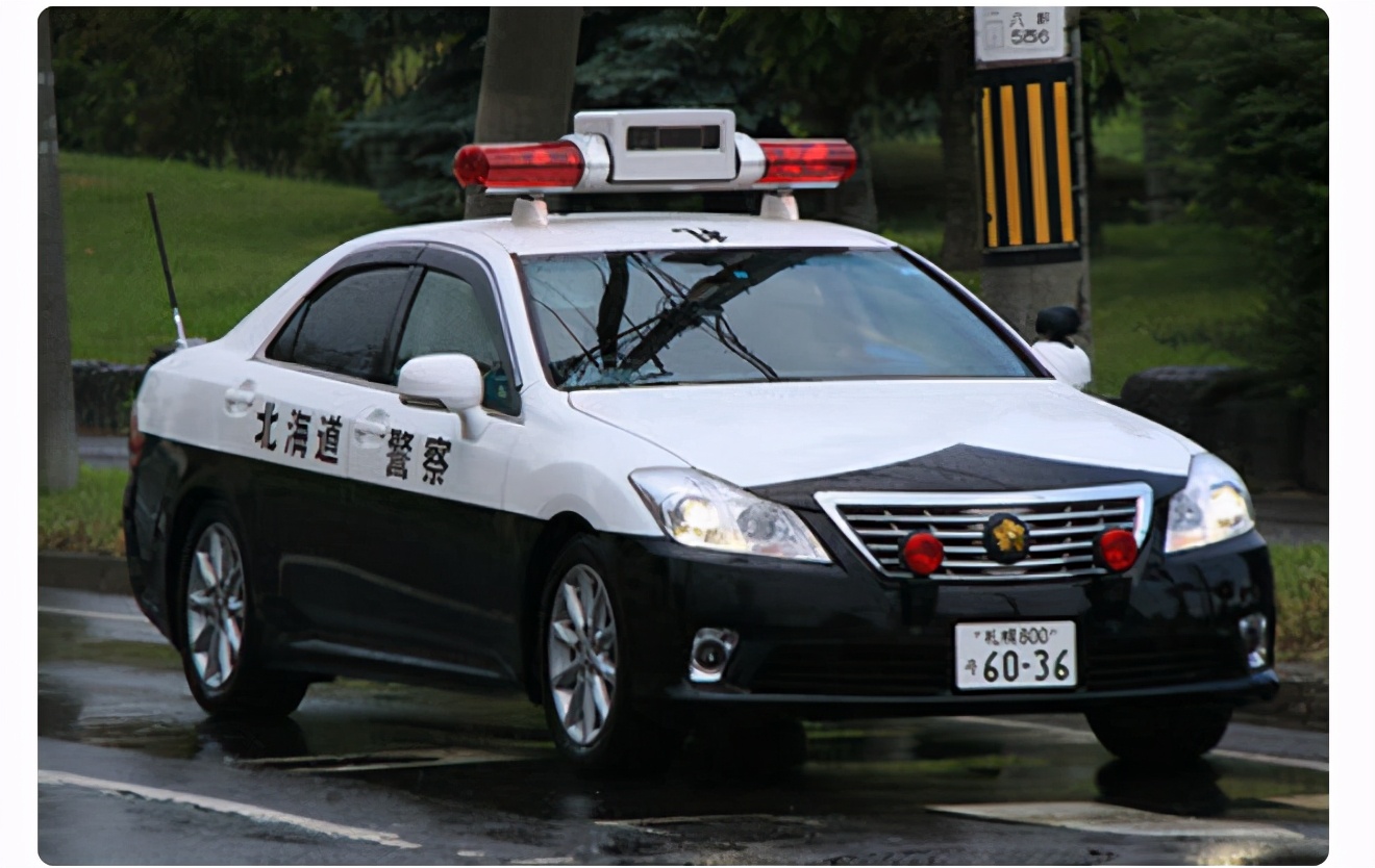 日本警车型号都在这了，丰田本田马自达，全是