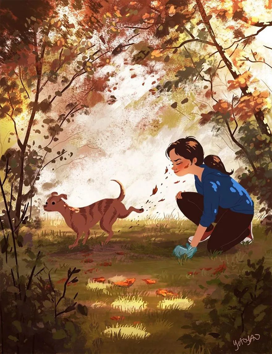 養一隻寵物是什麼體驗？ 來看看這位插畫師的作品，你就懂了