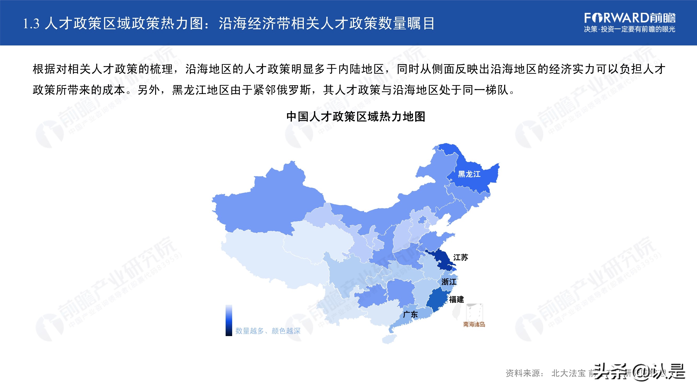 2021年中国31省市人才政策对比及效益评价深度分析报告