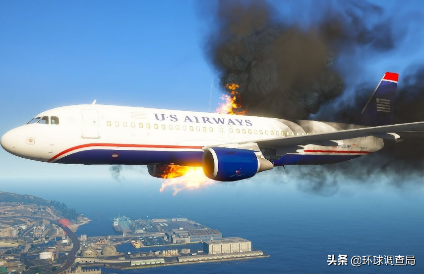 2月21日，美国印度又发生悲剧了！印飞机撞电线杆，美客机起火