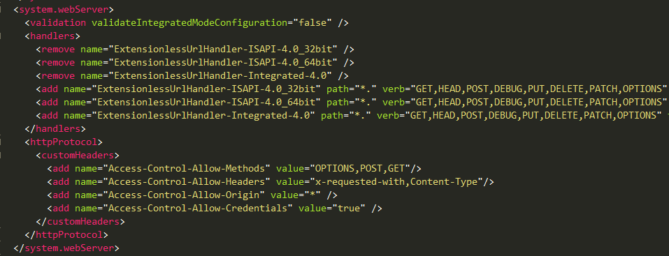 ASP.Net Web API（.Net Framework）前后端分离——填坑指南