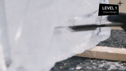 如何用5步變成美麗的「冰冰」？冰雕的步驟你知道多少？