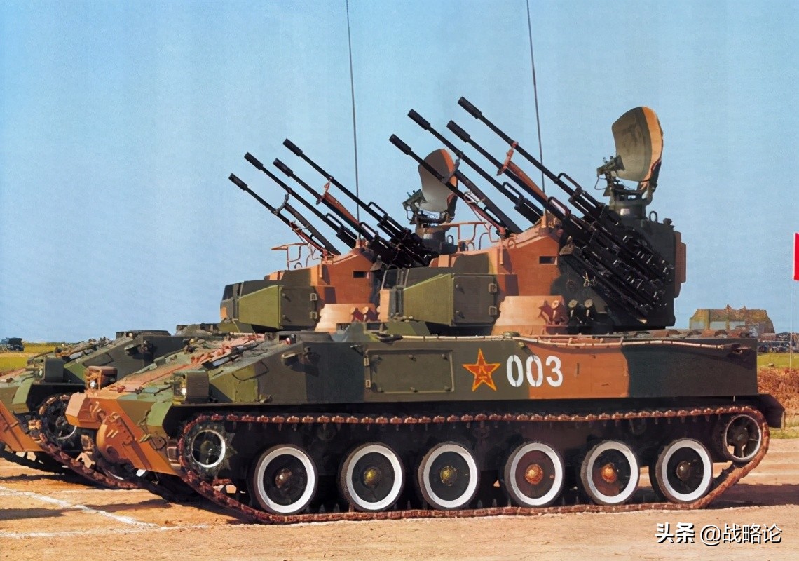 95式自行高炮：我军野战近程防空核心，同时借鉴苏联和意大利技术