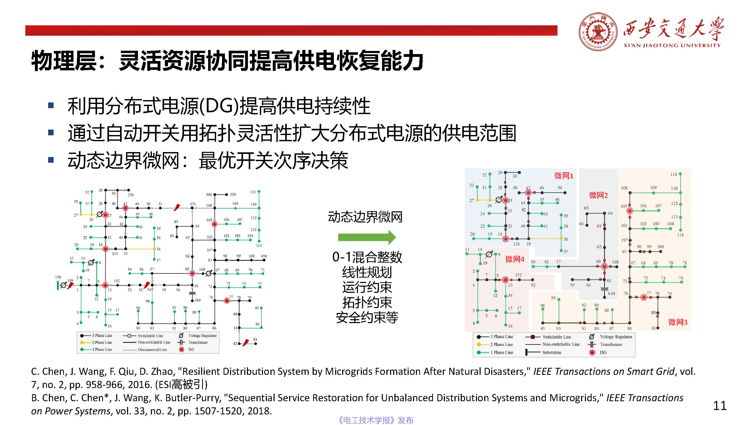 西安交通大學(xué)陳晨教授：信息-物理融合視角下的電力系統(tǒng)自愈恢復(fù)